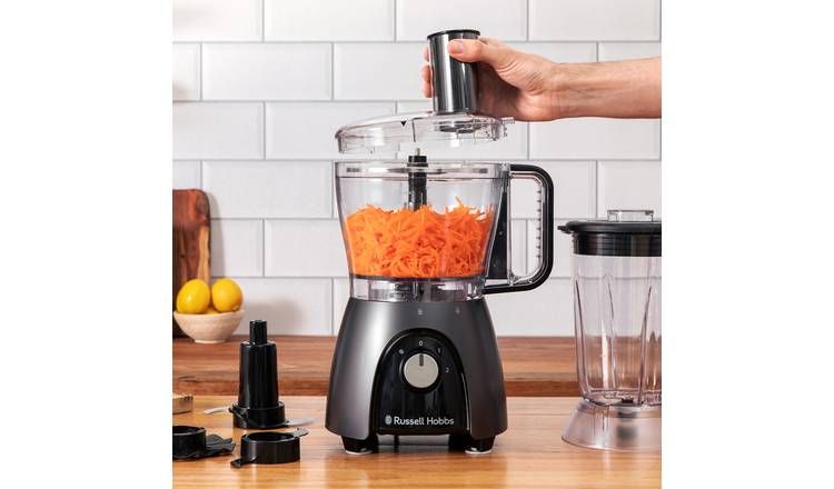 Russell Hobbs Desire Charcoal Food Processor & Blender 27111 GOODS Argos