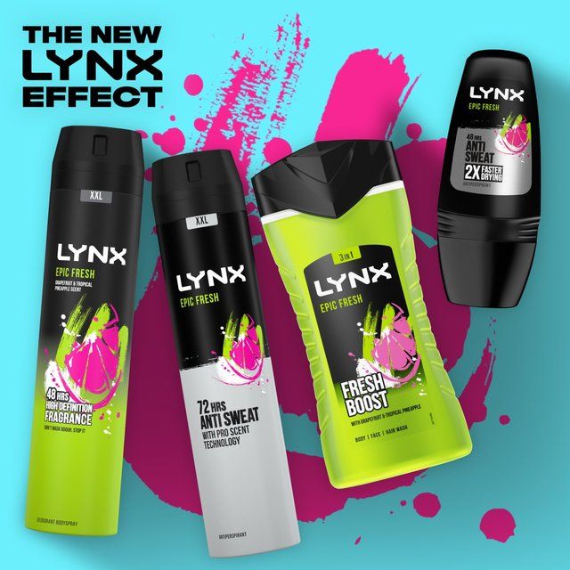 Lynx Epic Fresh Body Spray   250ml GOODS M&S   