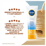 NIVEA SUN UV Face SPF 50 Sensitive Sun Cream   50ml GOODS M&S   