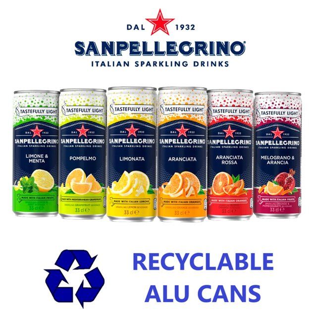 San Pellegrino Lemon   6 x 330ml GOODS M&S   