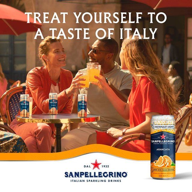 San Pellegrino Orange   6 x 330ml GOODS M&S   