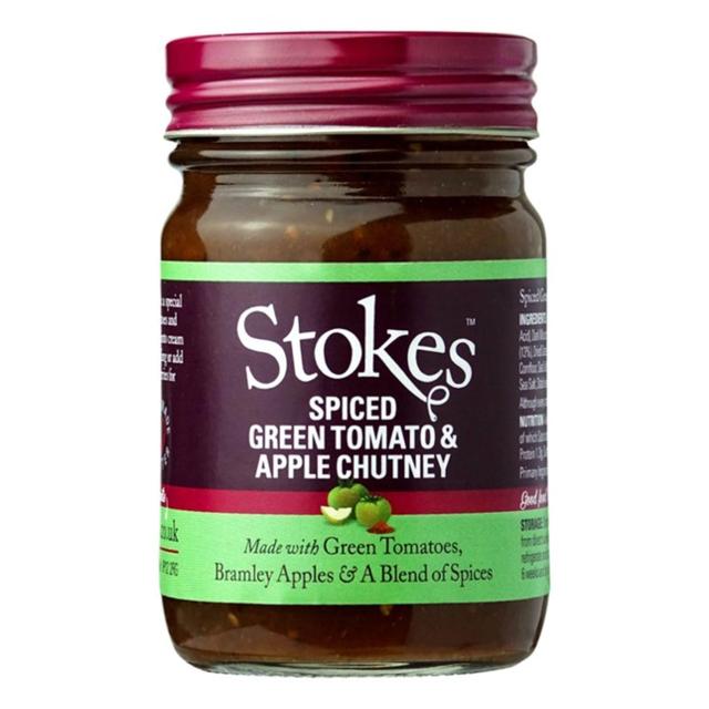 Stokes Spiced Green Tomato & Apple Chutney   260g GOODS M&S   