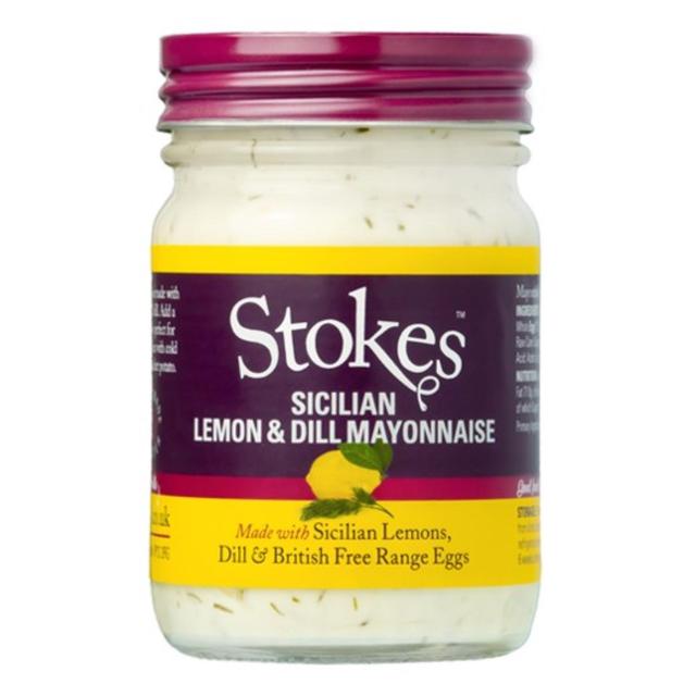 Stokes Sicilian Lemon and Dill  Mayonnaise   205g