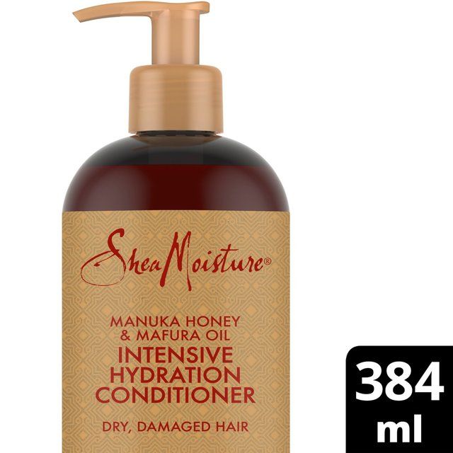 Shea Moisture Manuka Honey & Mafura Oil Rinse Off Conditioner   384ml GOODS M&S   