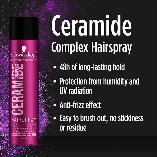 Schwarzkopf Styling Ceramide Complex Hair Spray   400ml