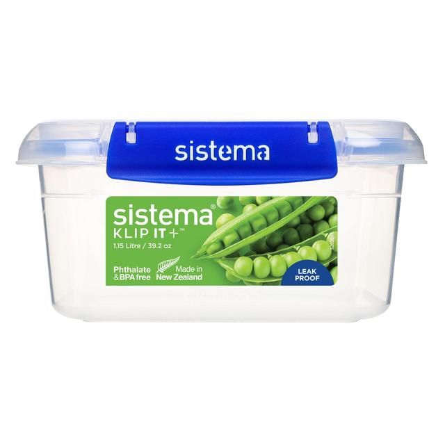 Sistema 1.15L Square Klip It Plus 3 Pack   3 per pack