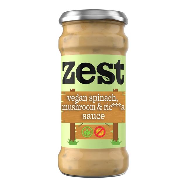 Zest Vegan Spinach Mushroom & Ricotta Sauce   340g