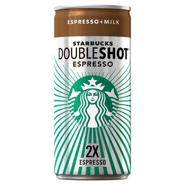 Starbucks Doubleshot Espresso Iced Coffee   200ml GOODS M&S   