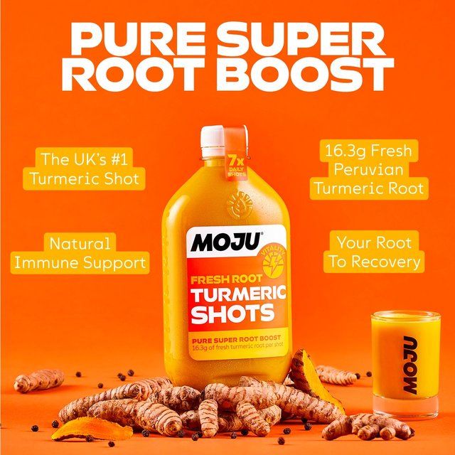 MOJU Turmeric Vitality Dosing Bottle 7x Shots   420ml