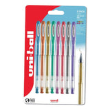 Uni-Ball Signo Assorted Metallic Ink Pens   8 per pack GOODS M&S   