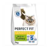 Perfect Fit Cat Dry Sensitive 1+ Turkey   7kg GOODS M&S   