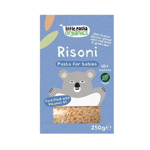 Little Pasta Organics Risoni Red Lentil & Pea Baby Pasta (Stage 3 / 10m+)   250g GOODS M&S   