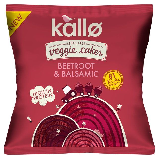 Kallo Beetroot & Balsamic Veggie Cake Minis   22g