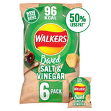 Walkers Baked Salt & Vinegar Multipack Snacks   6 per pack GOODS M&S   