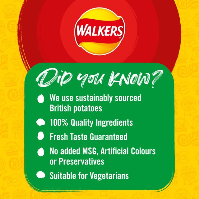 Walkers Cheese & Onion Sharing Bag Crisps   150g