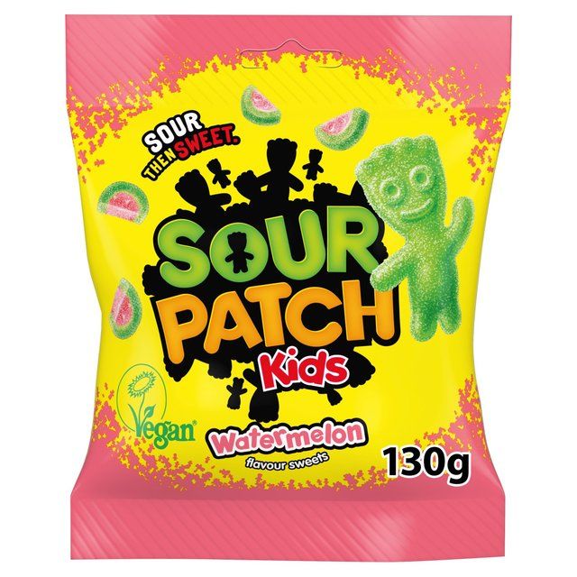 Sour Patch Kids Watermelon Flavour Sweets Bag   130g