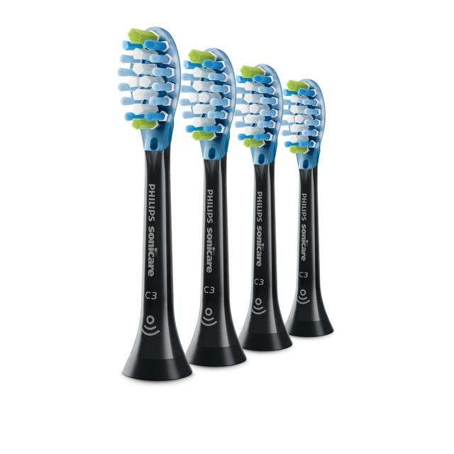 Philips Sonicare Brush Heads  Premium Plaque Defence RFID (Black)   4 per pack GOODS M&S   