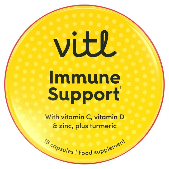 Vitl Immune Support x 15 capsules   15 per pack GOODS M&S   