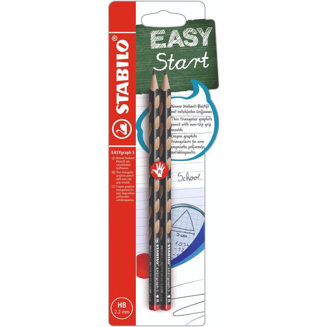 STABILO EASYgraph 2pk Right Handed Pencil   2 per pack GOODS M&S   