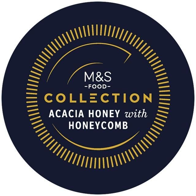 M&S Acacia Honey with Honeycomb   250g