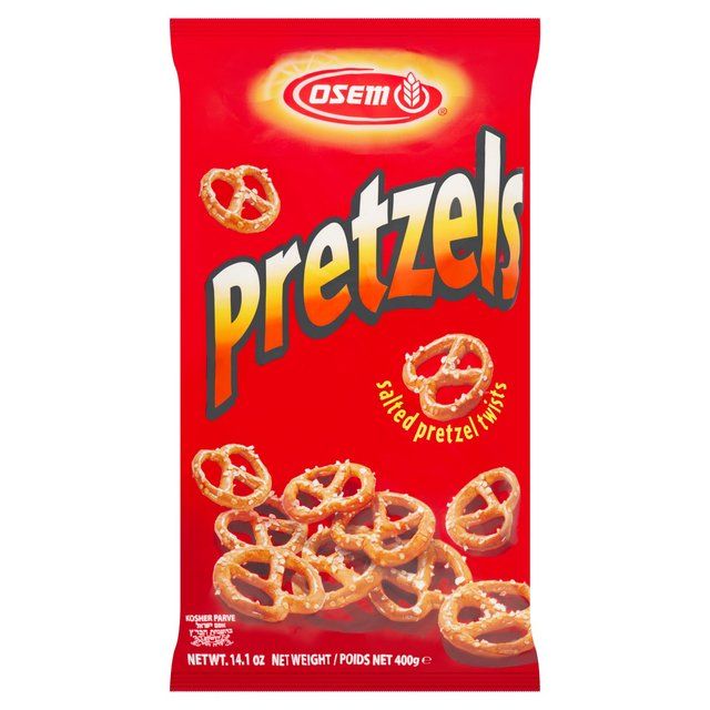 Osem Salted Pretzel Twists   400g