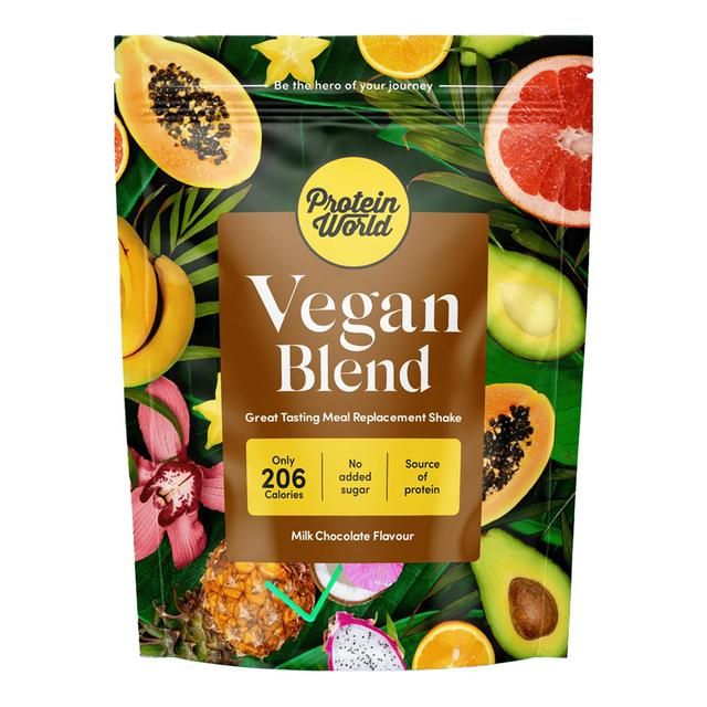 Protein World Vegan Chocolate Slender Blend   1200g