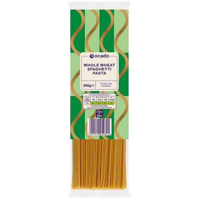 Ocado Whole Wheat Spaghetti Pasta   500g GOODS M&S   