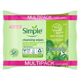 Simple Kind to Skin Biodegradable Face Wipes   2 x 25 per pack GOODS M&S   