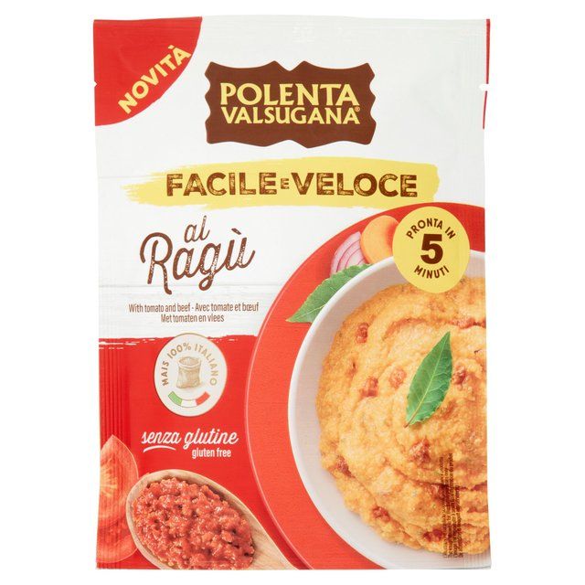 Polenta Valsugana Quick&Easy with Bolognese Sauce   80g