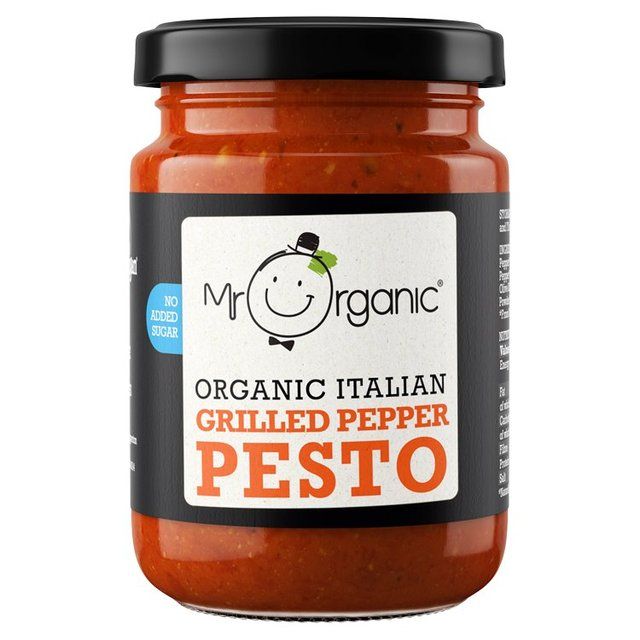 Mr Organic Grilled Pepper Pesto   130g