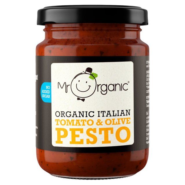 Mr Organic Tomato & Olive Pesto   130g GOODS M&S   