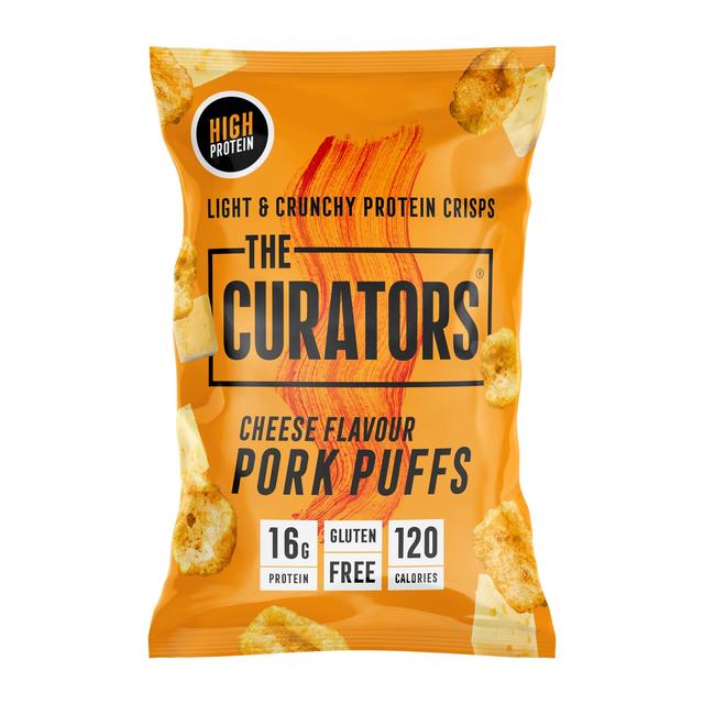 The Curators Cheese Pork Puffs   23g