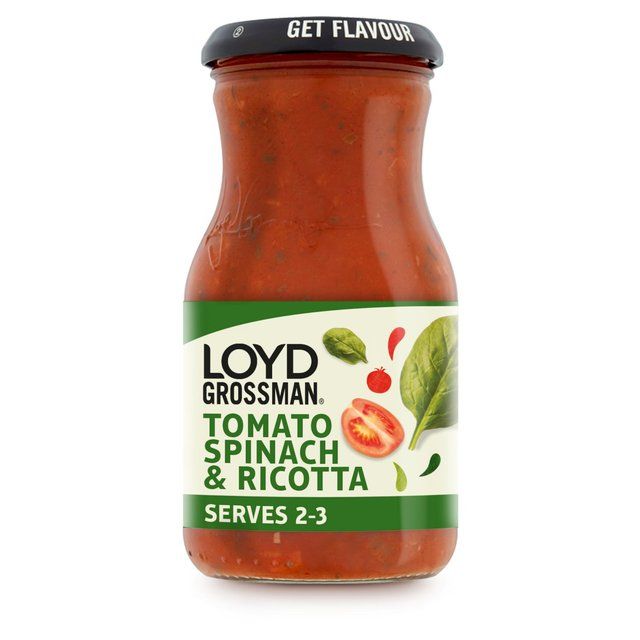 Loyd Grossman Tomato Spinach & Ricotta   350g