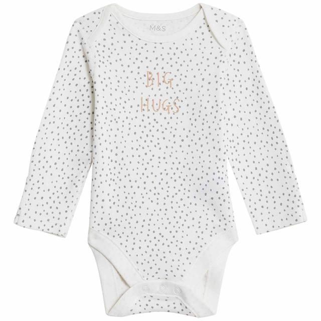 M&S BD Big Hugs Bodysuit NB-12 M GOODS M&S   