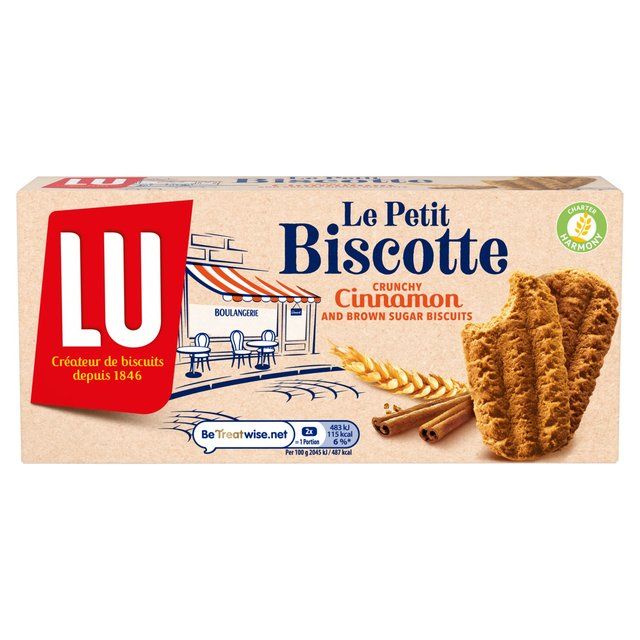 LU Petit Biscotte Cinnamon & Brown Sugar Biscuits   200g GOODS M&S   