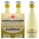 San Pellegrino Ginger Beer Glass   4 x 200ml GOODS M&S   