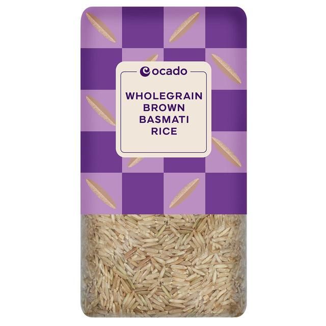 Ocado Wholegrain Brown Basmati Rice   1kg