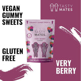 Tasty Mates Very Berry Gourmet Gummy Sweets   136g GOODS M&S   