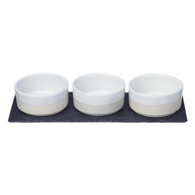 Stoneware Mezze Set