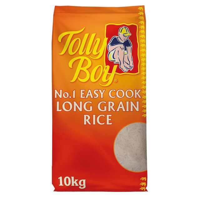 Tolly Boy Easy Cook Parboiled Long Grain Rice   10kg