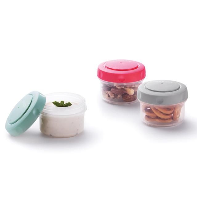 Lock & Lock 3 Pce Mini Round Storage Set GOODS M&S   