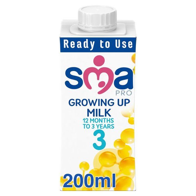 SMA Pro 3 Growing up Milk Ready to Use 1-3 Yrs   200ml