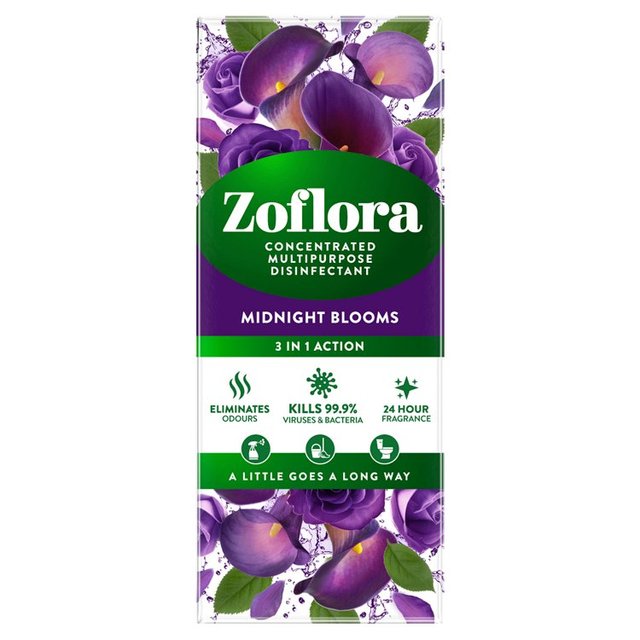 Zoflora Midnight Blooms Concentrated Disinfectant   500ml