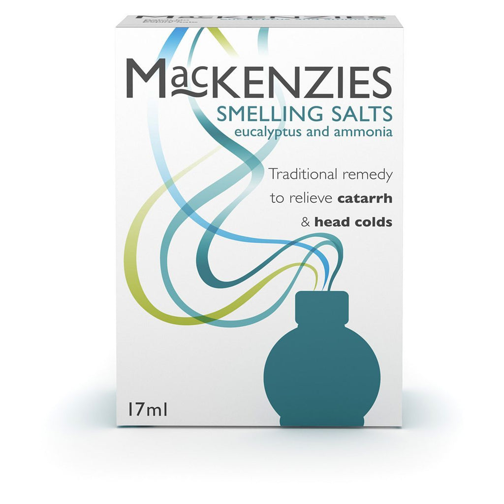 MacKenzies Smelling Salts eucalyptus and ammonia 17ml