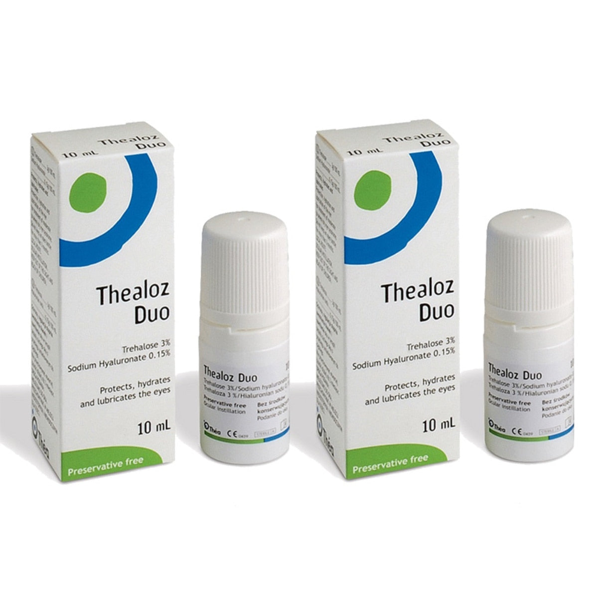 Thealoz Duo Eye Drops, 2 x 10ml - McGrocer