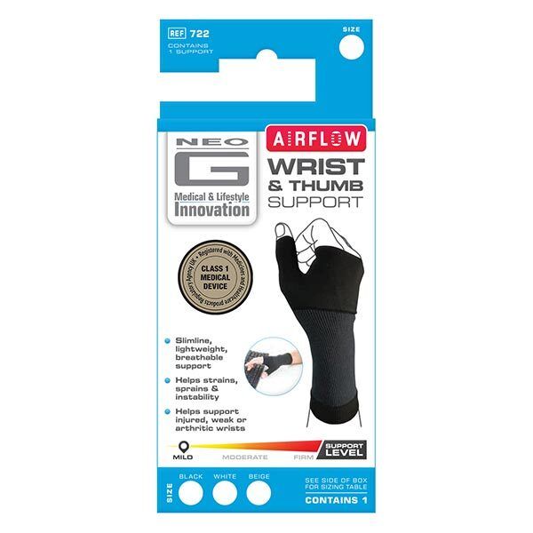 Neo G Airflow Wrist & Thumb Support - Medium