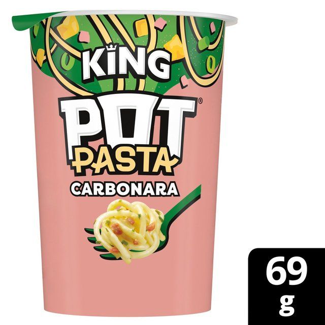 King Pot Pasta Creamy Carbonara    69g GOODS M&S   