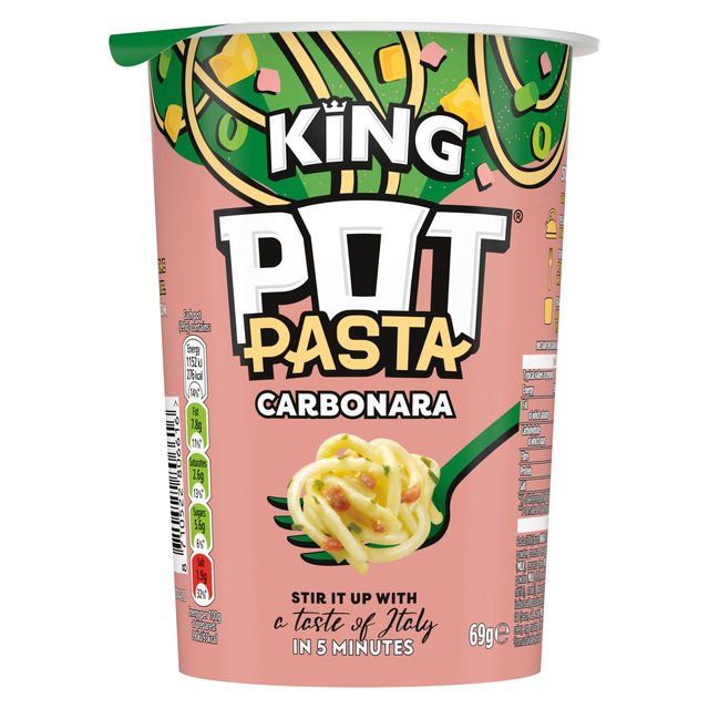 King Pot Pasta Creamy Carbonara    69g