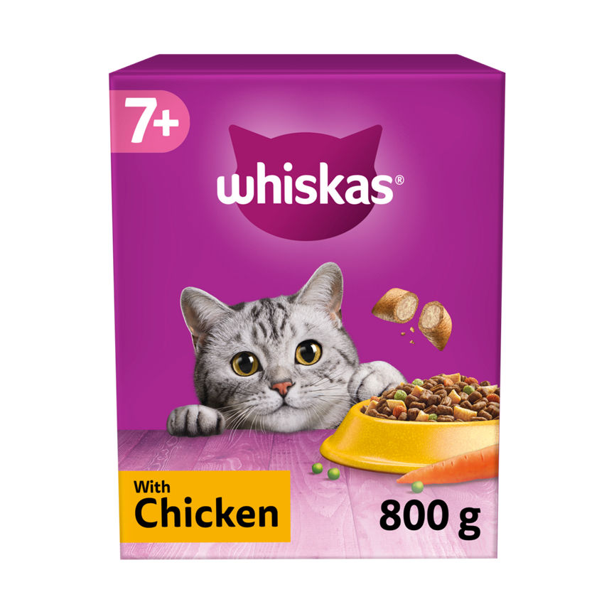 Whiskas 7+ Chicken Senior Dry Cat Food