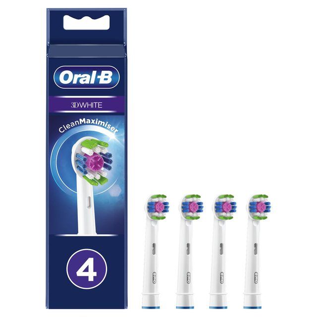 Oral-B 3DWhite Toothbrush Heads   4 per pack GOODS M&S   